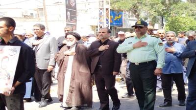 نیشابور در سالروز رحلت امام خمینی (ره) رنگ و بوی عزا گرفت + فیلم و عکس
