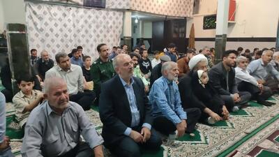 گرامیداشت سی و ششمین سالگرد امام خمینی (ره) در صالح آباد + فیلم و تصاویر