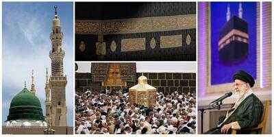 پیام رهبر انقلاب به حجاج