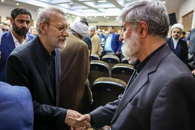 مراسم ختم پدر همسر علی مطهری
