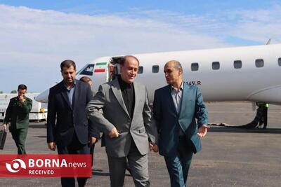 حمیدرضا حاجی بابایی نائب رئیس مجلس شورای اسلامی وارد گیلان شد