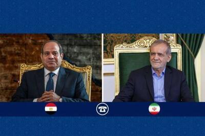 روسای جمهور ایران و مصر: وحدت داشتن و تقویت آن در راستای منافع مشترک یک ضرورت است
