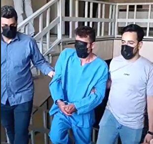 تصاویری از لحظه دستگیری متهم قتل الهه حسین‌نژاد | کشف جسد مقتول در بیابان های اطراف تهران