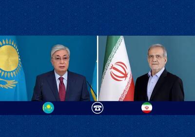 تاکید پزشکیان و توکایف بر تقویت مناسبات دوستانه و راهبردی