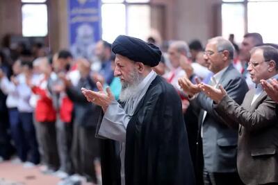 نماز عید سعید قربان به امامت آیت الله نورمفیدی اقامه می‌شود