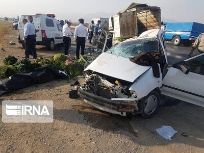 سانحه رانندگی در بابل ۶ مصدوم برجا گذاشت