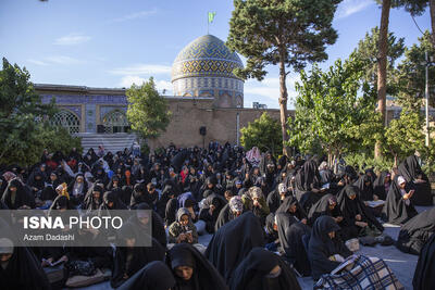 مراسم دعای عرفه در قزوین