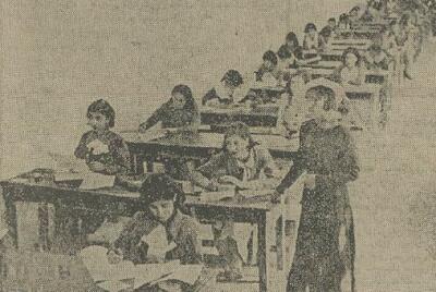 آماری از رقابت مدارس دولتی و خصوصی در ۹۰ سال پیش + عکس