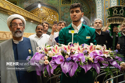 ۱۰ هزار بوته گل برای زیباسازی حرم مطهر رضوی برای دهه امامت و ولایت