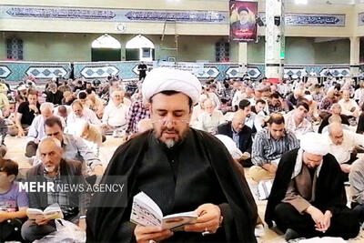 برگزاری دعای عرفه در اسلامشهر
