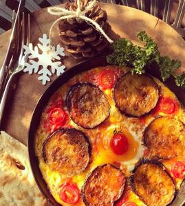 طرز تهیه املت بادمجان و گوجه فرنگی ساده، خوشمزه و متفاوت