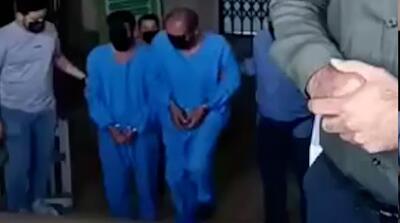 تصاویر قاتلین الهه حسین‌نژاد پس از کشف پیکرش