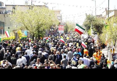حماسه‌آفرینی دوباره مردم قم در سالگرد قیام 15 خرداد - تسنیم