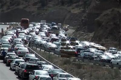 انسداد آزادراه تهران - شمال و کرج - چالوس از عصر پنجشنبه