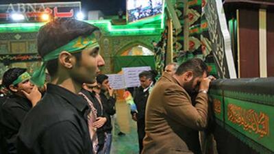گوشه هایی از مراسم سوگواری شهادت حضرت مسلم بن عقیل(ع)