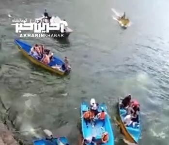 قایق غیرمجاز غرق شد