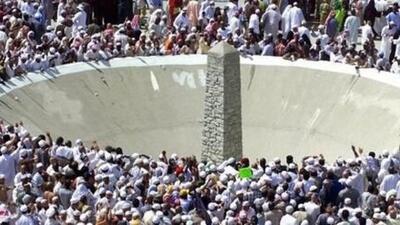 رمی جمرات حجاج