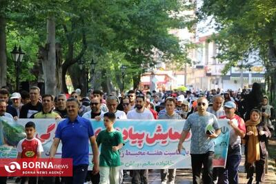 برگزاری همایش بزرگ پیاده روی خانوادگی در رشت