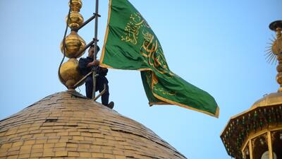 عید قربان در حرم امام رضا+ فیلم