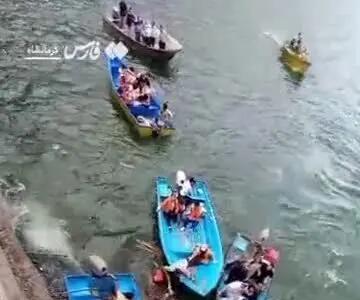 ببینید| رانندهٔ قایق غرق‌شده در پاوه بازداشت شد