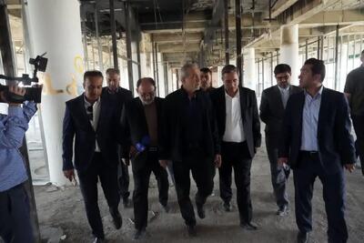 بازدید رئیس‌جمهور از روند احداث بیمارستان ۴۵۰ تخت‌خوابی شهید بهشتی ارومیه