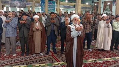 اقامه نماز عید قربان در چناران 
