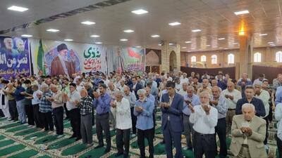 اقامه نماز عید سعید قربان در گناوه