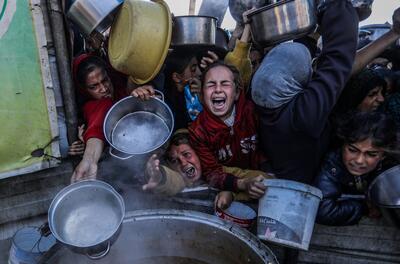 شهادت ۱۱۰ فلسطینی و زخمی شدن ۵۸۳ نفر در راه دستیابی به کمک‌های غذایی در رفح