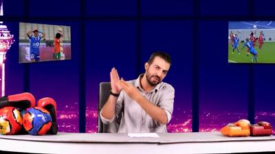 شوخی جالب با گل روزبه چشمی در فینال - پارس فوتبال