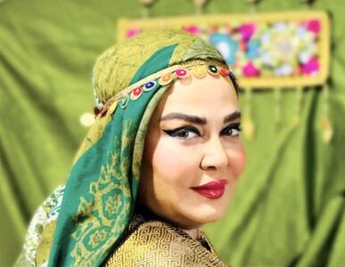 استایل متفاوت بهاره رهنما؛ این بار با لباس سنتی بلوچی/تصویر