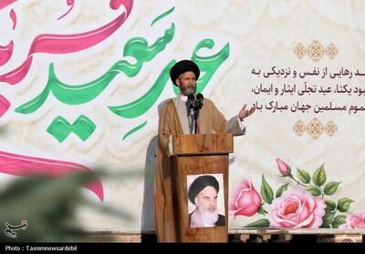 نماز باشکوه عید سعید قربان به امامت آیت‌الله عاملی- عکس صفحه استان تسنیم | Tasnim