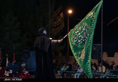 صحنه شهادت حضرت عباس (ع) در سوگواره ملی تعزیه ده زیار- فیلم فیلم استان تسنیم | Tasnim