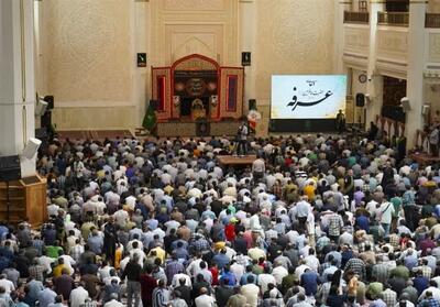 در حرم شاهچراغ (ع)، عرفه به آسمان اجابت رسید - تسنیم