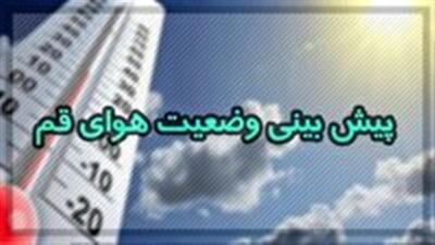 وزش باد شدید، گرد و غبار و رعد برق