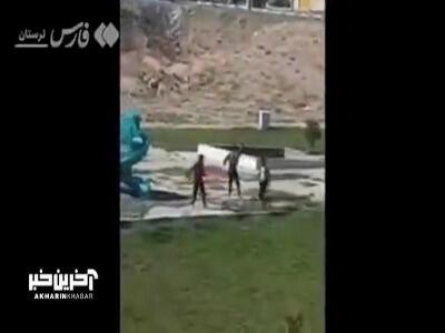 اوباش مسکن مهر بروجرد در چنگ پلیس