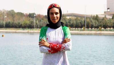 قهرمانی دختر المپیکی ایران در مسابقات رویینگ جایزه بزرگ روسیه