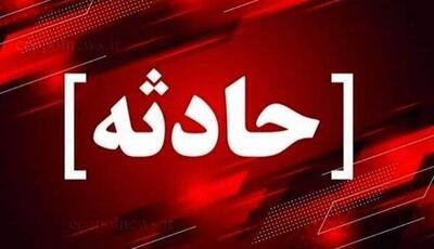 برخورد مرگبار وانت نیسان با موتورسیکلت