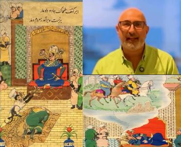 منصور ضابطیان از شگرد تبلیغاتی متفقین در ایران می‌گوید؛ ببینید (فیلم)