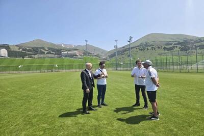 بازدید نمایندگان پرسپولیس از امکانات کمپ مرتفع ارزروم