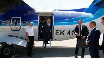 بازدید نخست‌وزیر کشور همسایه از مرز با ایران خبرساز شد | عکس