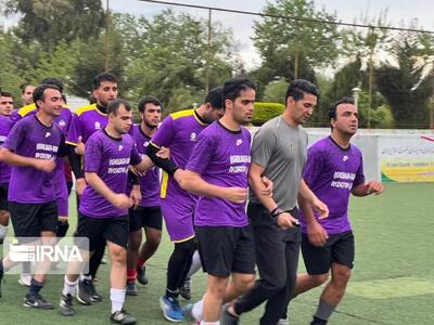 برپایی اردوی آماده‌سازی تیم ملی فوتبال نابینایان در ساری
