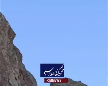 حضور پلنگ در فاصله چند متری محیط‌بان