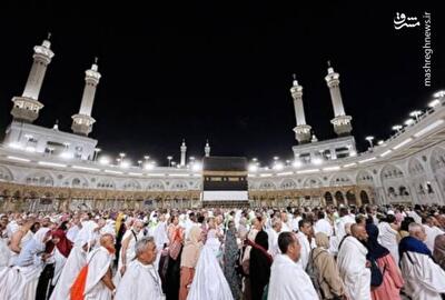 عکس/ حال و هوای زائران در مسجدالحرام