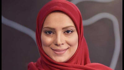 فتوشات های جدید روشنک عجمیان با سگش در کافه - سبک ایده آل