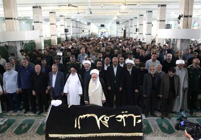 پیکر آیت‌الله هرسینی در کرمانشاه تشییع شد+تصاویر - تسنیم