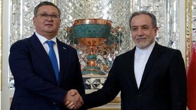 وزرای خارجه ایران و قزاقستان دیدار کردند