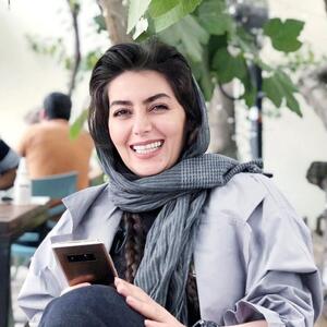 تیپ متفاوت روژان سریال نون خ در باشگاه انقلاب