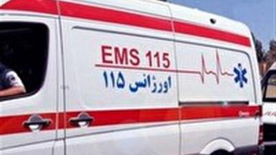 تصادف عابر و پراید در محور اراک – قم