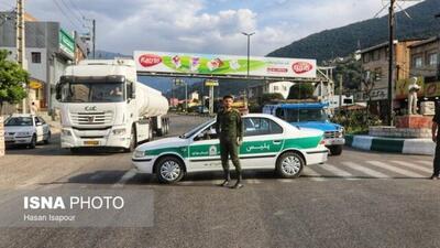 انسداد۲۴ ساعته جاده چالوس برای کوچ فصلی عشایر