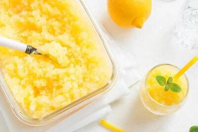 طرز تهیه یخ در بهشت لیمویی